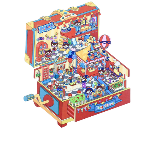 Joker's Happy Circus 3D Sticker Room