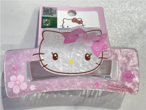 Sakura Hello Kitty Square Hair Claw