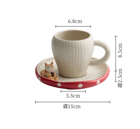 The Mushroom Series Ceramic Set