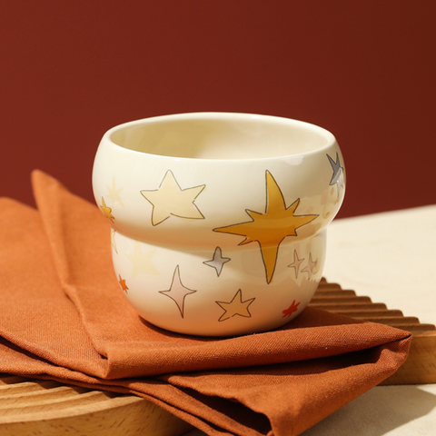 Handheld Coffee Ceramic Cup 310ml