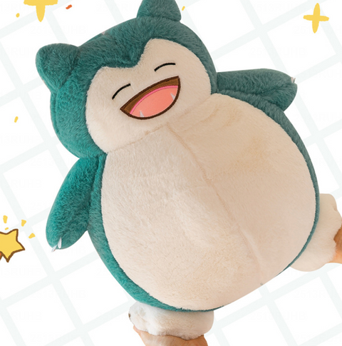 Fluffy Snorlax Plush