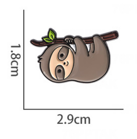 Sloth off Branch Pin