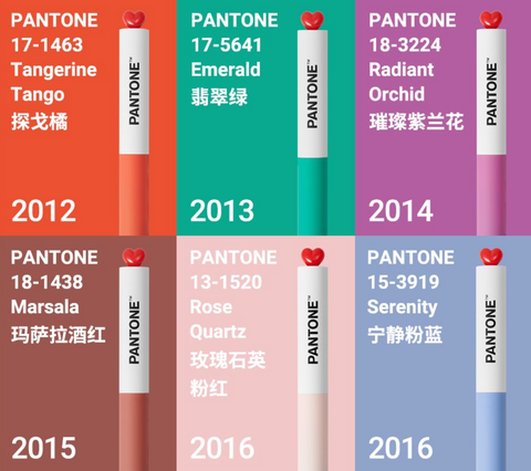 KACO Pantone 25 Year Anniversary 0.5mm Color Gel Ink Pen