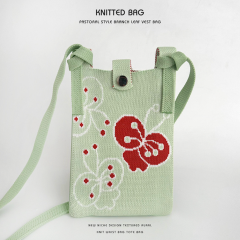 Small Shoulder Knit Tote