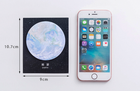 Sci-Fi Planet Sticky Notes 10.7*9cm