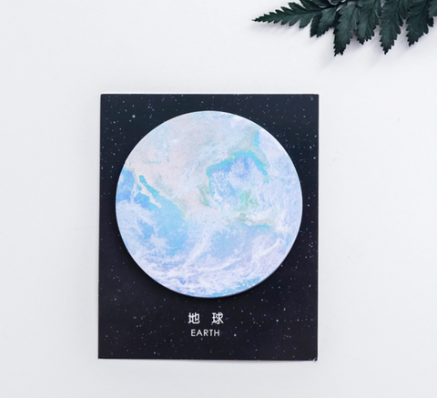 Sci-Fi Planet Sticky Notes 10.7*9cm