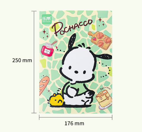 Sanrio Line B5 Notebook