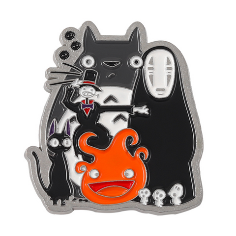 Ghibli Characters Ghibli Pin