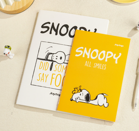 Snoopy Lined B5 Notebook