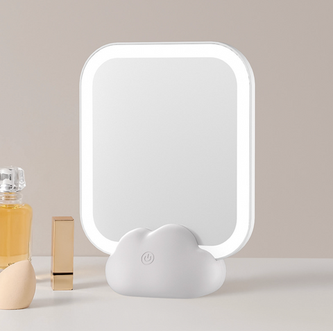 Cloud Makeup Mirror with LED Light