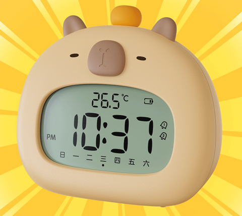Capybara Alarm Clock