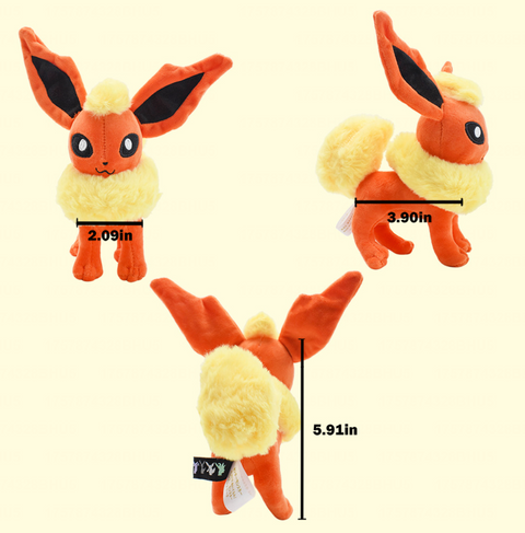Flareon Pokemon Small Plush 20cm