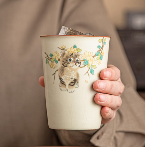 Floral Ceramic Cup 250ml