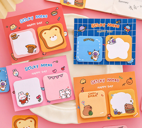 Cartoon Combo Sticky Note