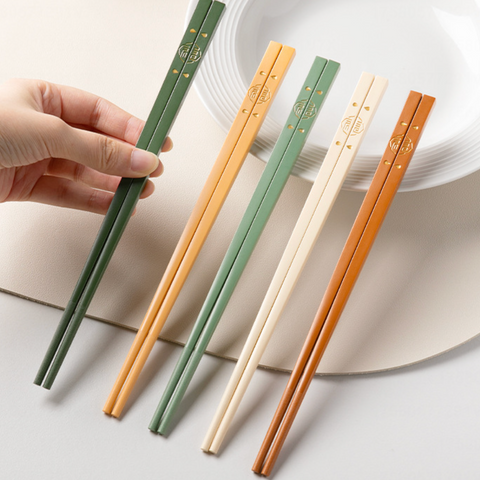 Lucky Fortune Alloy Chopstick 5 Set