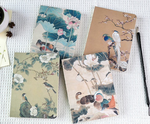 Chinese Ink Art Blank Notebook