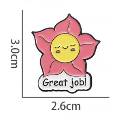 Great Job Pin