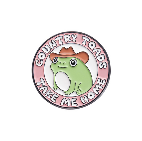 Country Toads Pin