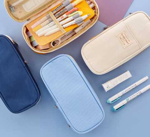 Kokuyo Classic Pockit Pencil Case