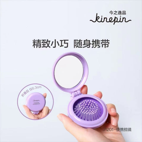 Kinepin Foldable Mirror and Brush