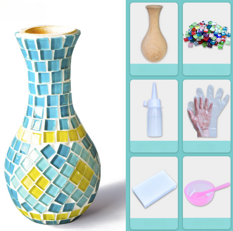 Mosaic Vase DIY