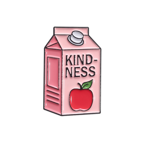Kindness Juice Box Pin