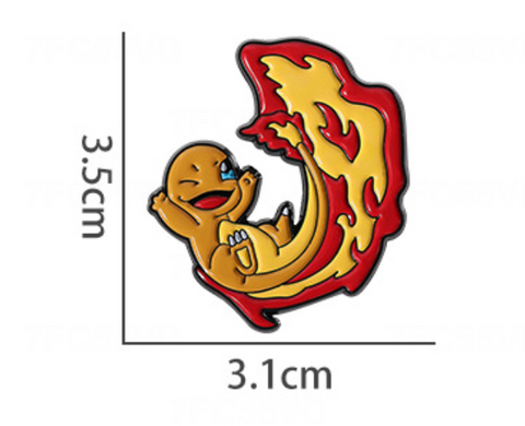 Charmander Fire Pin