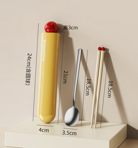Dopamine Spoon and Chopstick Set