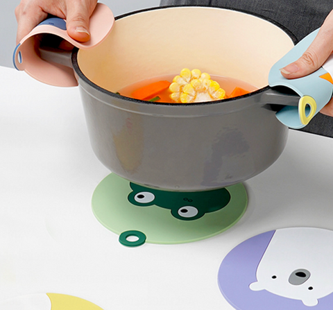 Benmo Silicon Animal Coasters