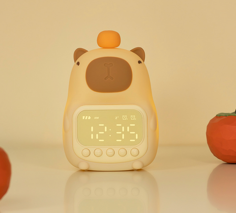 Capybara Alarm Clock Nightlight