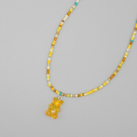 Gummy Bear Colorful Necklace