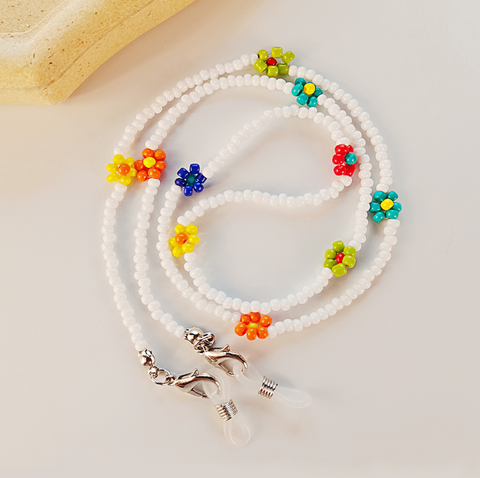 Floral Daisy Bead Sunglass Chain