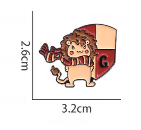 Gryffindor Lion Pin