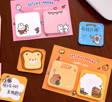Cartoon Combo Sticky Note