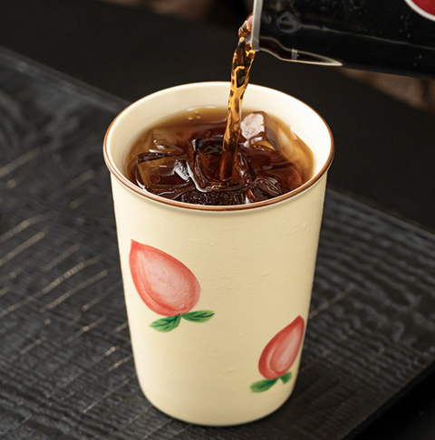 Peach Ceramic Mug 267ml