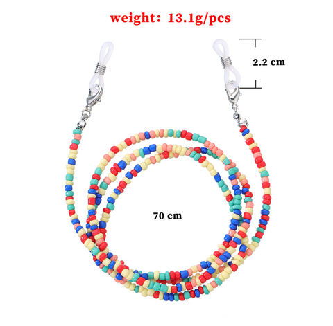 Colorful Bead Sunglasses Chain