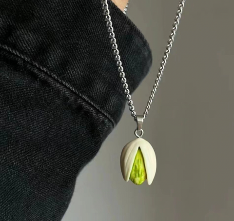 Pistachio Necklace