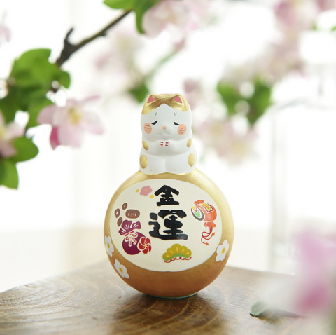 Good Luck Lucky Cat Ceramic