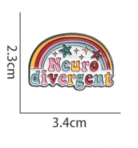 Neurodivergent Pin