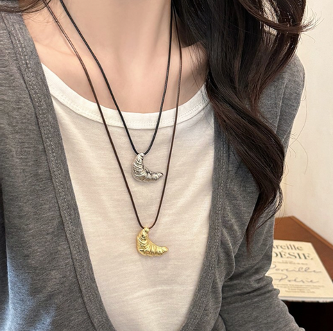 Croissant Necklace