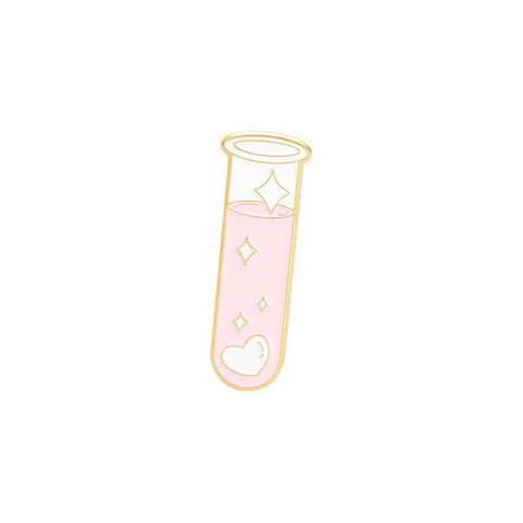 Heart Tester Bottle Pin