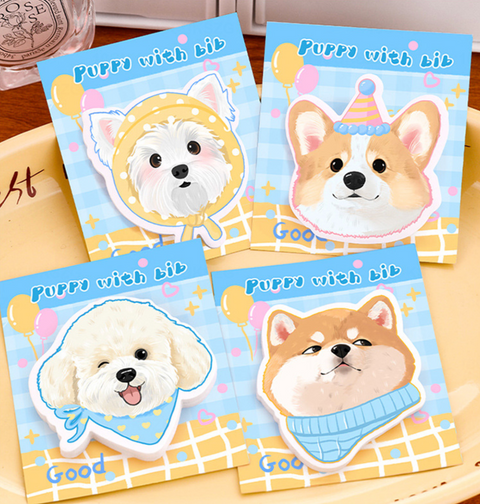 Puppy Dog Sticky Notes