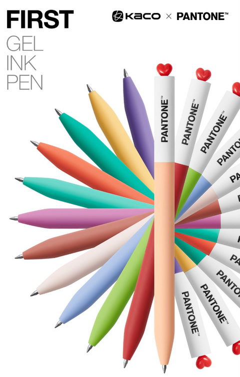 KACO Pantone 25 Year Anniversary 0.5mm Color Gel Ink Pen