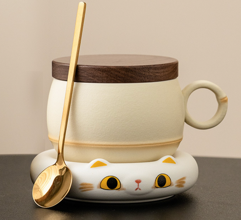 Cat Mug 233ml Ceramic Mug