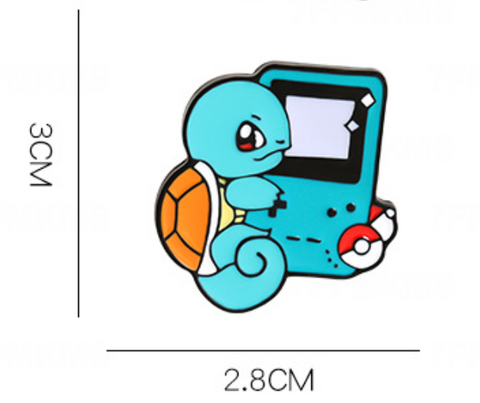 Squirtle Gameboy Pin