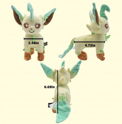 Leafeon Pokemon Small Plush 20cm