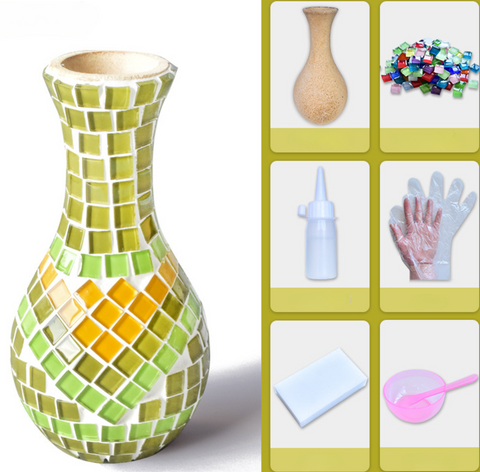 Mosaic Vase DIY