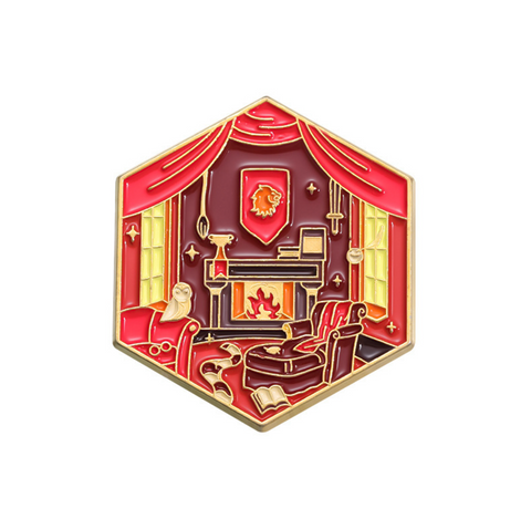 Gryffindor Common Room Wizard Pin