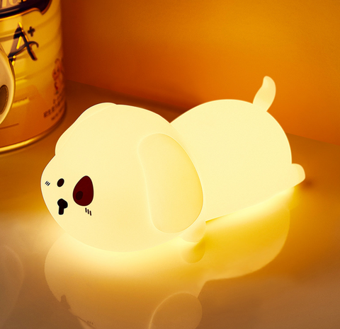 Lying down Spot Puppy