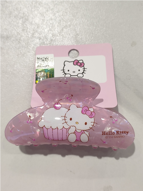 Hello Kitty Cherry Cupcake Hair Claw